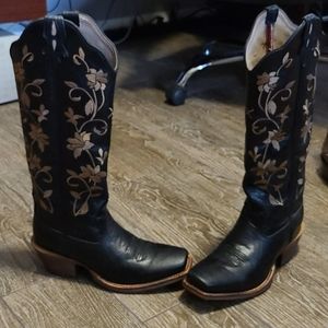 Twisted X Womens Boots, Black, size 7.5